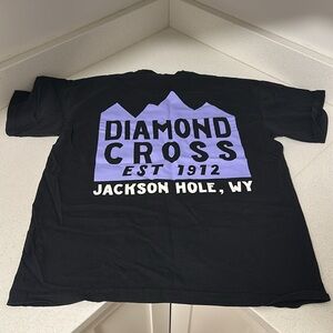 Diamond cross ranch tee